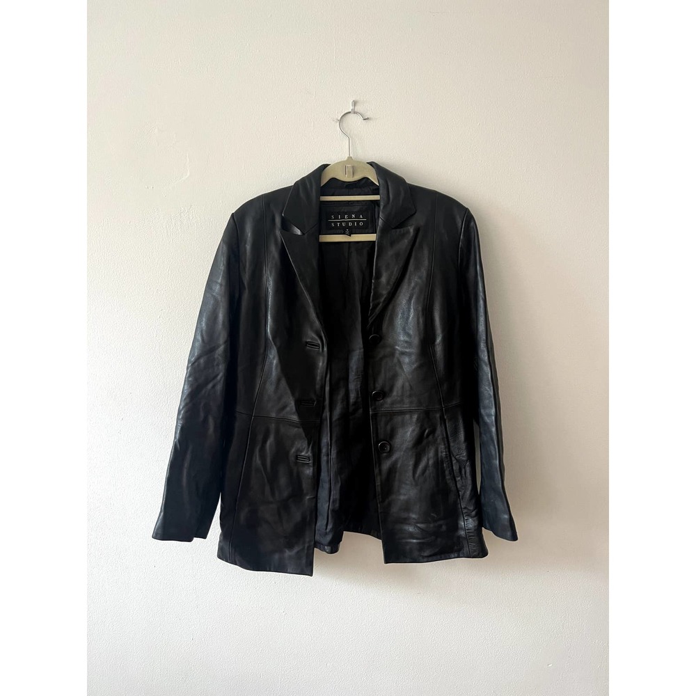 genuine leather siena studio jacket